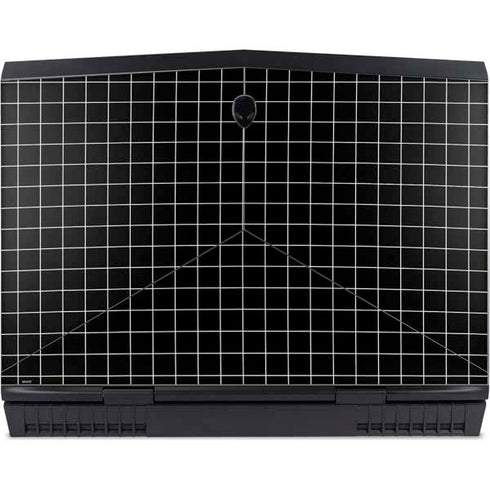 Black Grid Dell Alienware Skin